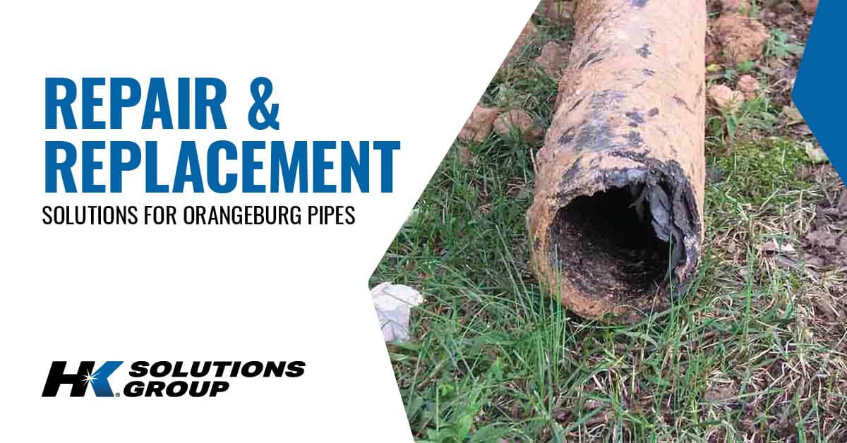 Blog image for deteriorating orangeburg pipes.