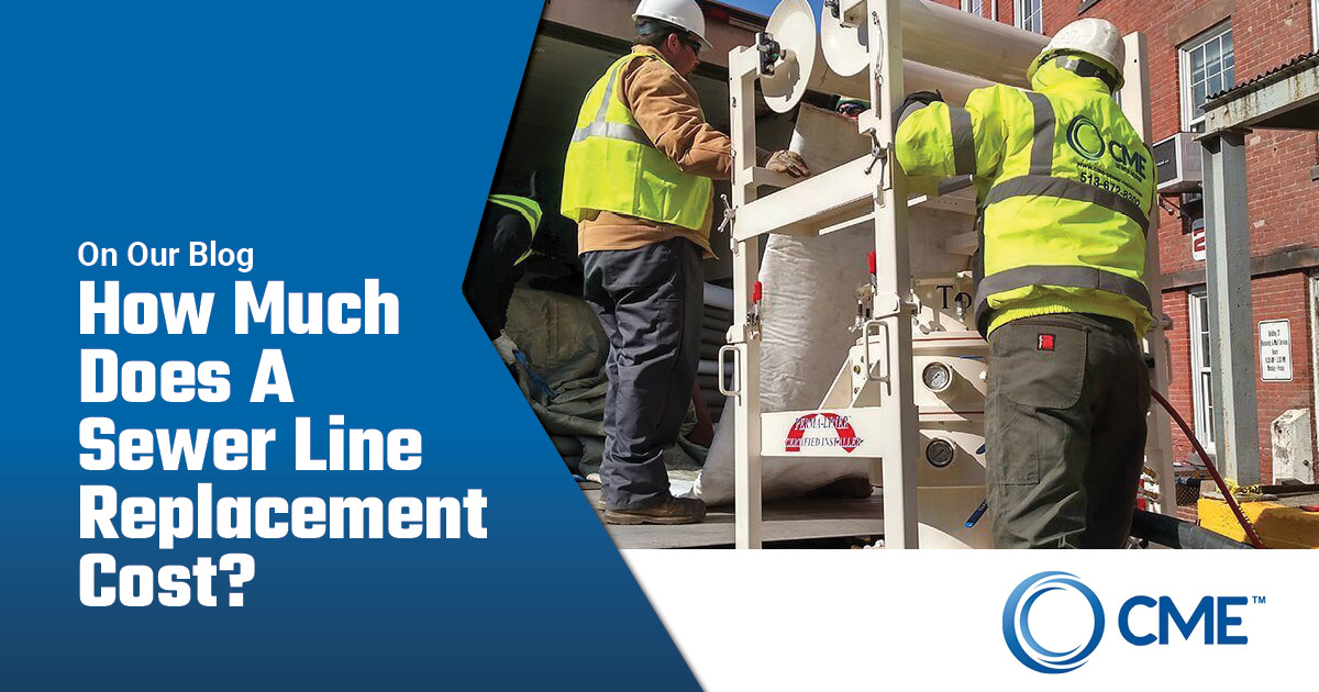 How Much Does It Cost To Replace A Sewer Line? CME