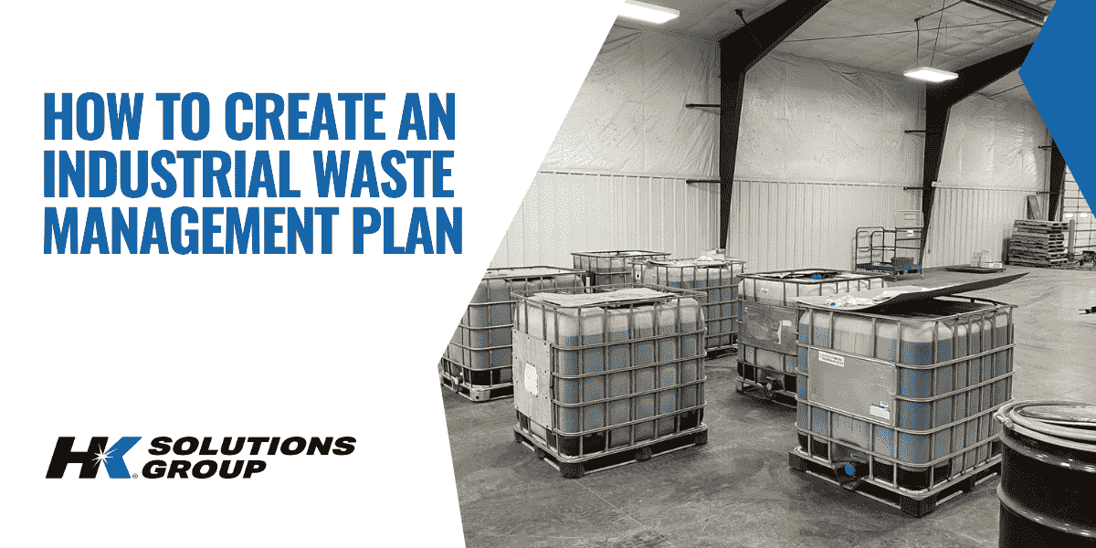 industrial waste facility.