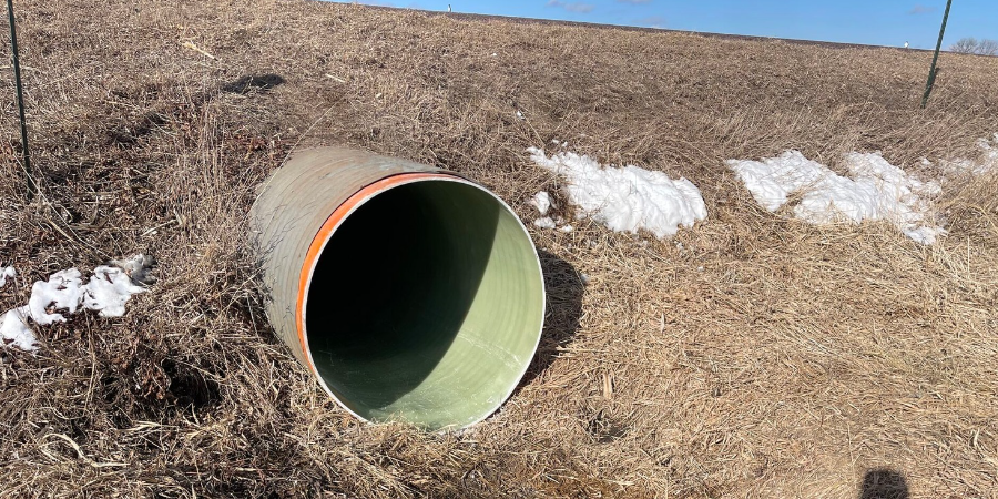 Large diameter pipe rehab